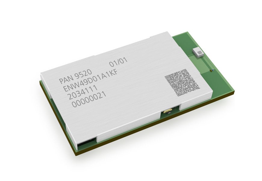 The new Panasonic Industry PAN9520 Wi-Fi module